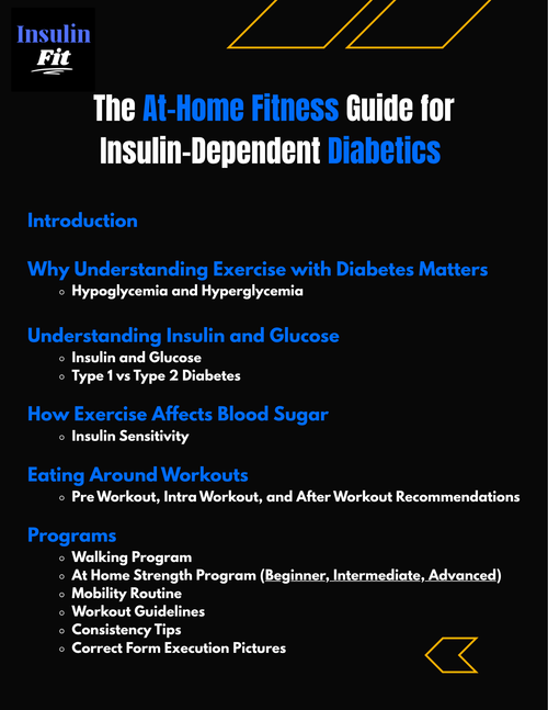 The At-Home Fitness Guide for Insulin-Dependent Diabetics